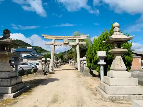 大浦神社の鳥居