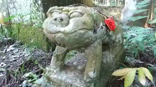 二荒神社の狛犬