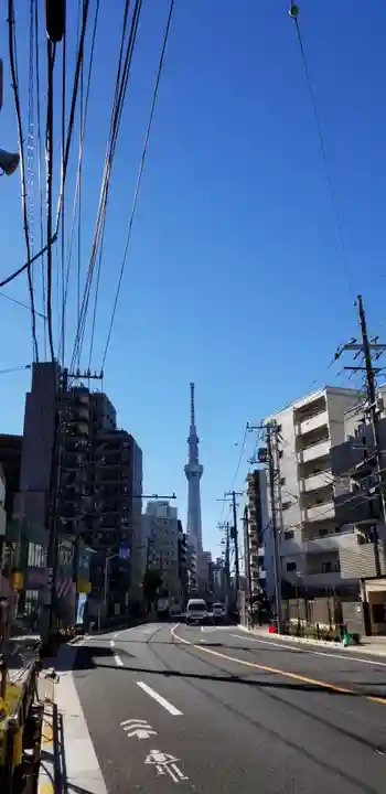 長浦神社の周辺