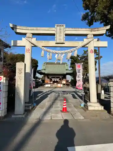 菖蒲神社の鳥居