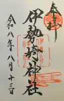 伊勢崎神社の御朱印