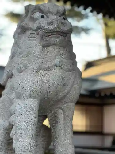 小室浅間神社の狛犬