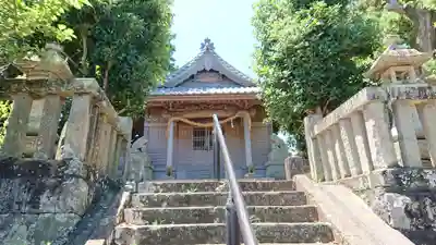 鮑玉白珠比咩命神社の本殿・本堂