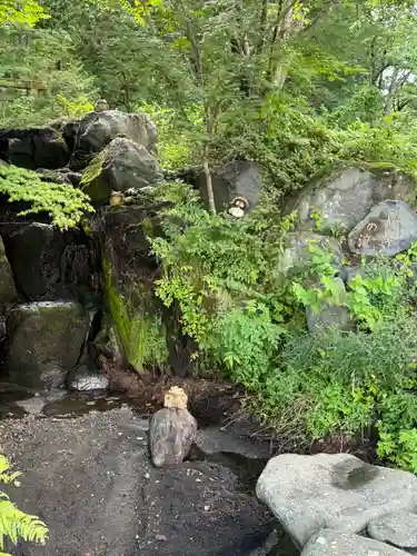 富士山東口本宮 冨士浅間神社の庭園