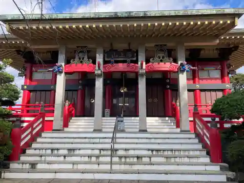 千葉寺の本殿・本堂