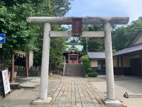 元城町東照宮の鳥居