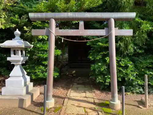 鶴岡天満宮の鳥居