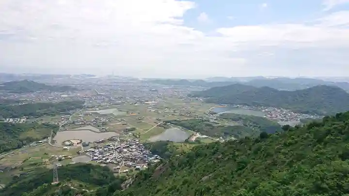 高御位神社の景色
