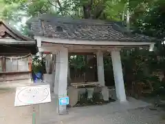 萱津神社の手水