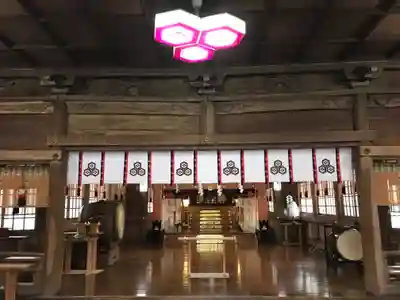 釧路一之宮 厳島神社の本殿・本堂