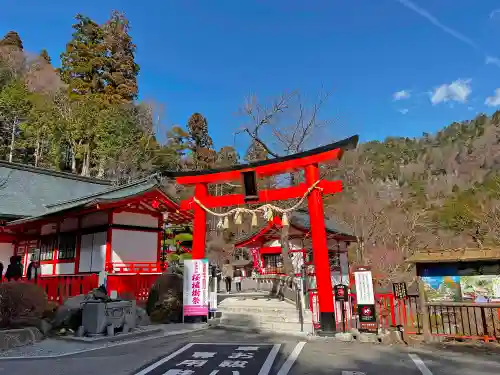 金櫻神社の鳥居