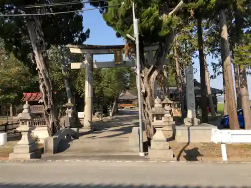 二ノ宮神社の鳥居