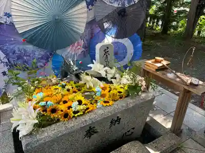 札幌諏訪神社の手水舎