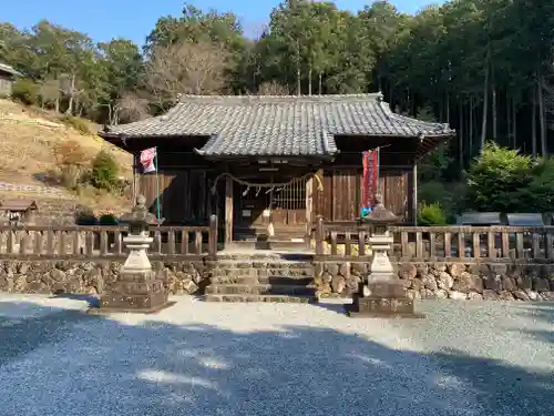 蜂前神社の本殿