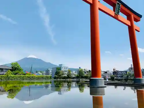 富士山本宮浅間大社の鳥居