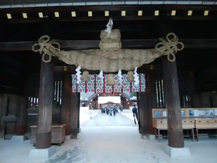 北海道神宮の山門・神門