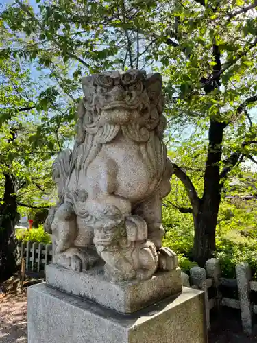 六孫王神社の狛犬