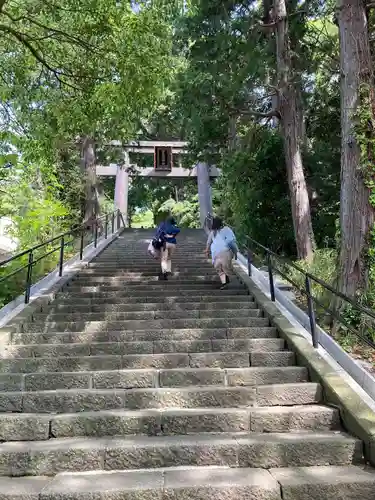 伊豆山神社の景色