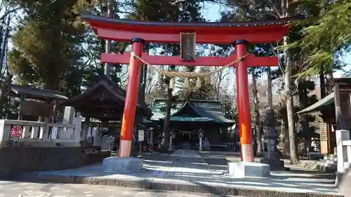 小室浅間神社の鳥居