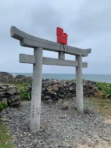 夢崎明神の鳥居