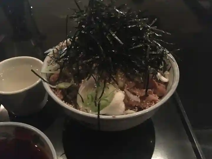 愛宕神社の食事