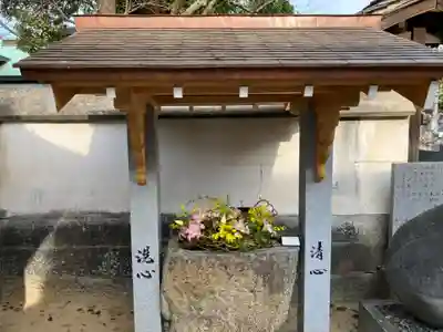 三津厳島神社の手水舎