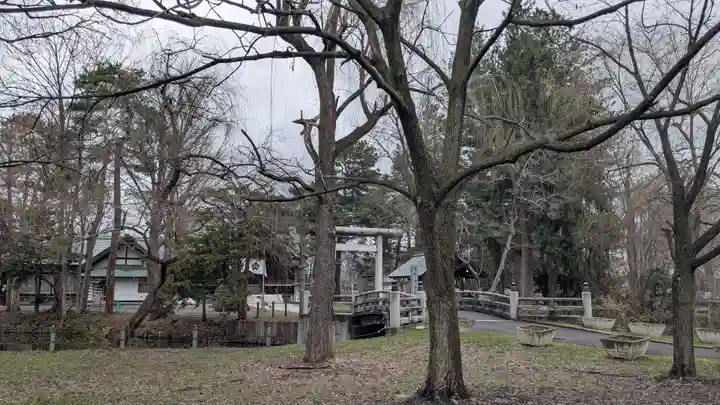 上川神社頓宮の鳥居