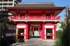 成子天神社の山門