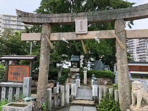 亀山八幡宮の鳥居