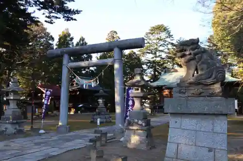 三春大神宮の鳥居