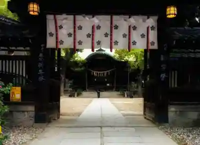 福島天満宮の山門・神門