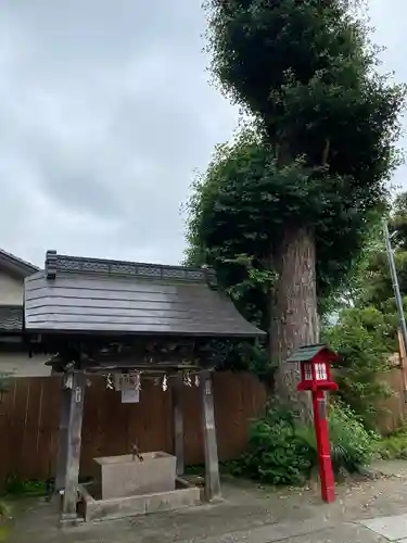 鷲宮神社の手水舎