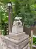 調神社の狛犬