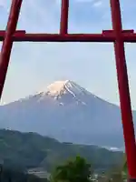 河口浅間神社の景色