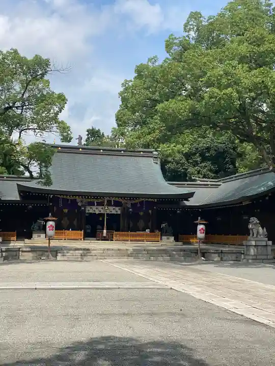 兵庫縣姫路護國神社の本殿・本堂