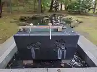 音更神社の手水舎