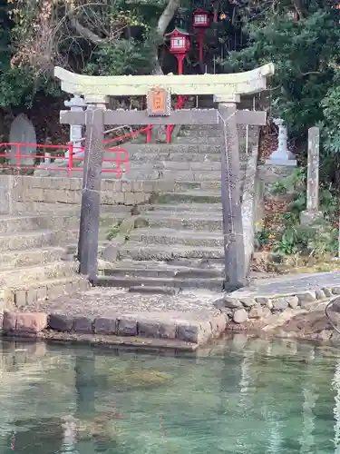 照島神社の鳥居