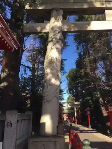 馬橋稲荷神社の鳥居