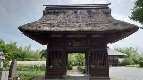 永福寺　童子堂の山門・神門