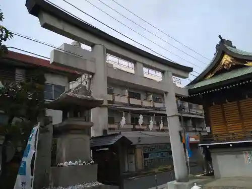 高木神社の鳥居