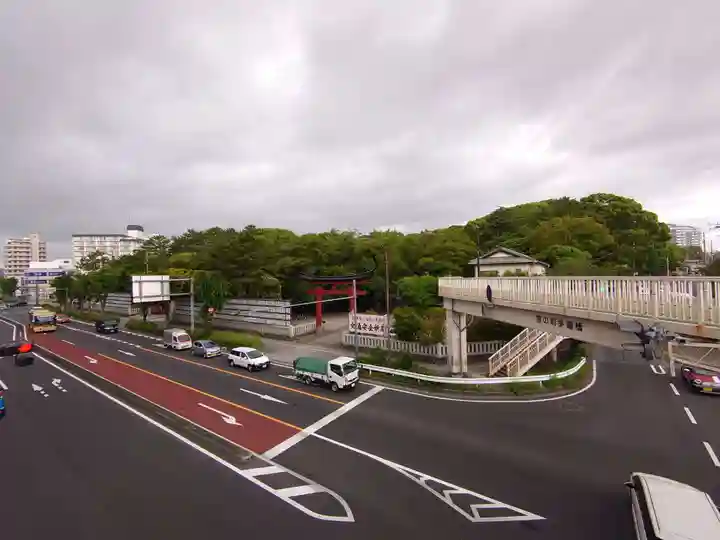 平塚八幡宮の周辺