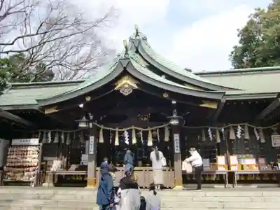 検見川神社の本殿・本堂