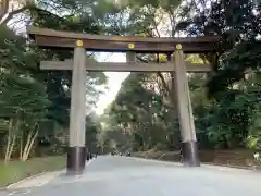 明治神宮の鳥居