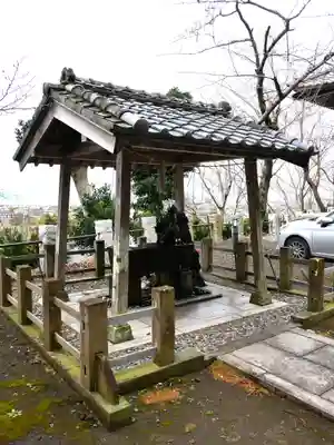 那古寺の手水舎