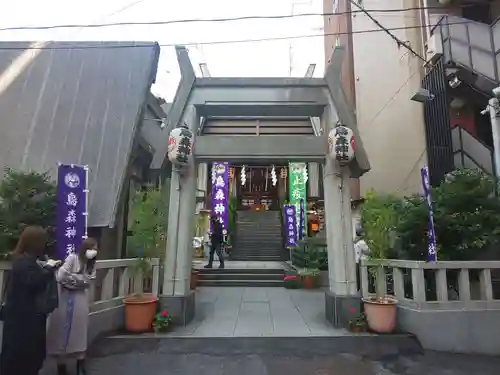 烏森神社の鳥居