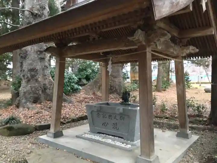 小坂神社の手水舎