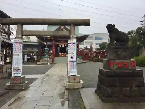羽田神社の鳥居