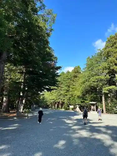 北海道神宮の景色