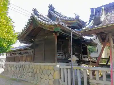 八劔社(石仏)の本殿・本堂