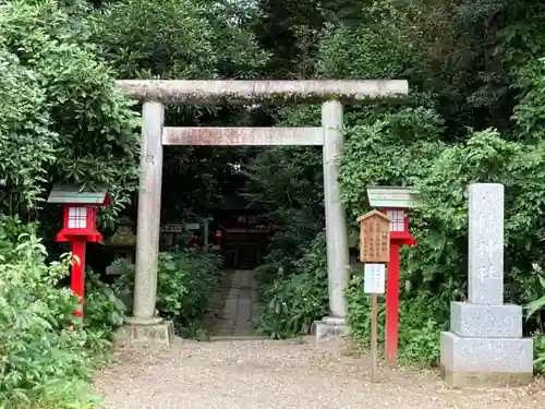 鷲宮神社の鳥居